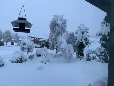 Ferienwohnung Weitblick im Winter