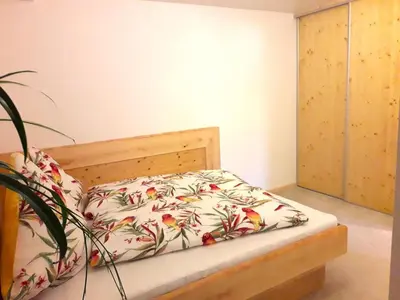 Ein Bett oder Betten in einem Zimmer der Unterkunft Almenhof Neuner