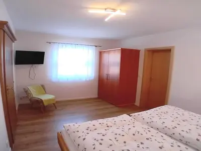 Ein Bett oder Betten in einem Zimmer der Unterkunft Almenhof Neuner