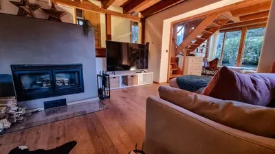 TV/Unterhaltungsangebot in der Unterkunft Villa Kunterbunt - Entspannung pur