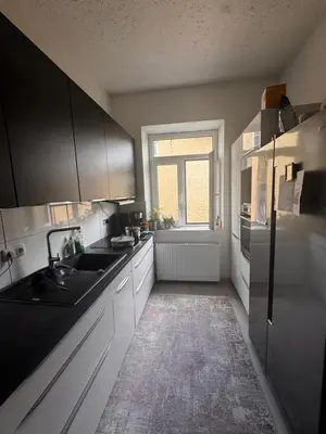 Küche/Küchenzeile in der Unterkunft Bade Homes Deluxe