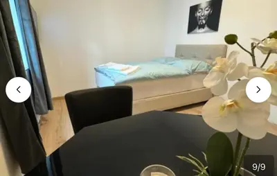 Ein Bett oder Betten in einem Zimmer der Unterkunft Bade Appartements