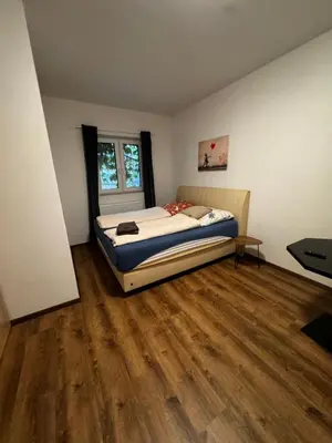 Ein Bett oder Betten in einem Zimmer der Unterkunft Bade Appartements