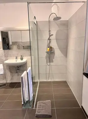 Ein Badezimmer in der Unterkunft Studio Magnolien Apartment