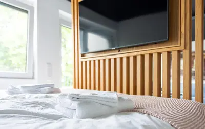 Ein Bett oder Betten in einem Zimmer der Unterkunft Belnoir by BRIGHT