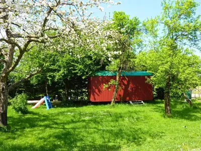 Ein Garten an der Unterkunft Designerwohnungen 
