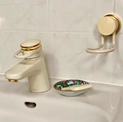 Ein Badezimmer in der Unterkunft Estelada Retro Residence - Oberhaching