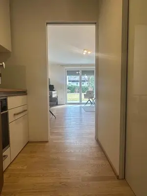 Küche/Küchenzeile in der Unterkunft Neues Appartement Helena