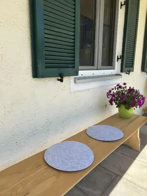 Ein Balkon oder eine Terrasse in der Unterkunft 2 Personen Appartement Sonnental