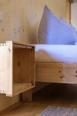 Ein Bett oder Betten in einem Zimmer der Unterkunft Ferienwohnung Singer