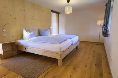 Ein Bett oder Betten in einem Zimmer der Unterkunft Ferienwohnung Singer