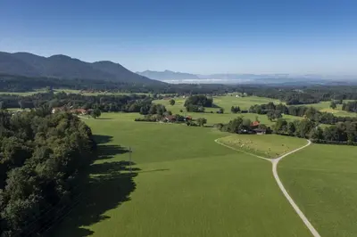 Naturlandschaft in der Nähe der Ferienwohnung