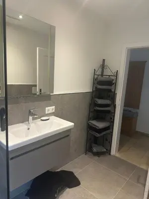 Ein Badezimmer in der Unterkunft Landhaus Eugenie