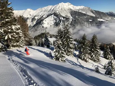 Künstlerhaus im Blauen Land für die grosse Familie im Winter