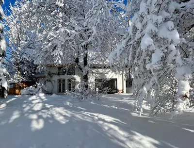 Künstlerhaus im Blauen Land für die grosse Familie im Winter