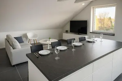 TV/Unterhaltungsangebot in der Unterkunft Studio Eleven - Loft mit Kicker