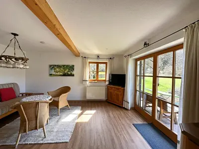 TV/Unterhaltungsangebot in der Unterkunft Ferienhaus Labenbach