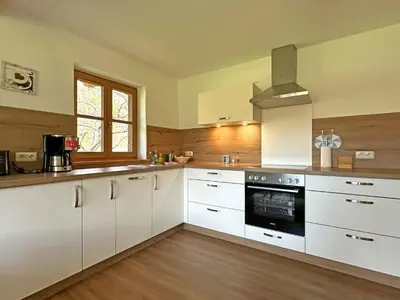 Küche/Küchenzeile in der Unterkunft Ferienhaus Labenbach