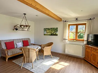 TV/Unterhaltungsangebot in der Unterkunft Ferienhaus Labenbach