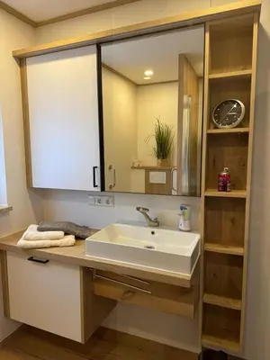 Ein Badezimmer in der Unterkunft Sonnenhang Bayern