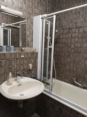 Ein Badezimmer in der Unterkunft Ferienwohnung Samerhof Christ