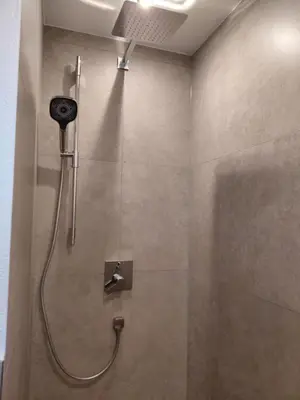 Ein Badezimmer in der Unterkunft Ferienwohnung zum Schneiderkramer