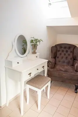 Ein Sitzbereich in der Unterkunft La Casa Bonita