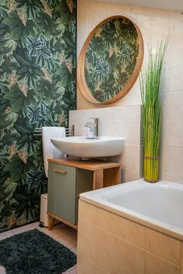 Ein Badezimmer in der Unterkunft La Casa Bonita