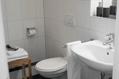 Ein Badezimmer in der Unterkunft Wailtl Hotel