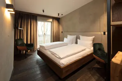 Ein Bett oder Betten in einem Zimmer der Unterkunft Wailtl Hotel