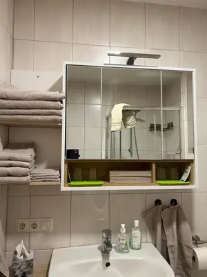 Ein Badezimmer in der Unterkunft Hinter-Apartments-Nord