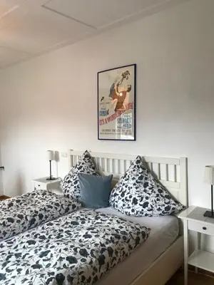 Ein Bett oder Betten in einem Zimmer der Unterkunft Zehentmayrhof