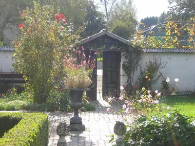 Ein Garten an der Unterkunft Zehentmayrhof