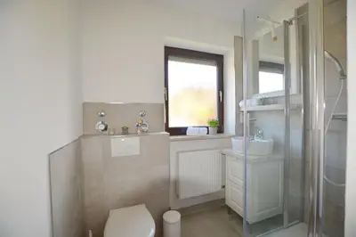 Ein Badezimmer in der Unterkunft Winklstüberl