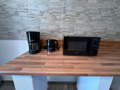 Kaffee-/Teezubehör in der Unterkunft Bavaria Home Apartment Rohrbach