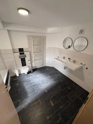 Ein Badezimmer in der Unterkunft Bavaria Home Apartment Rohrbach