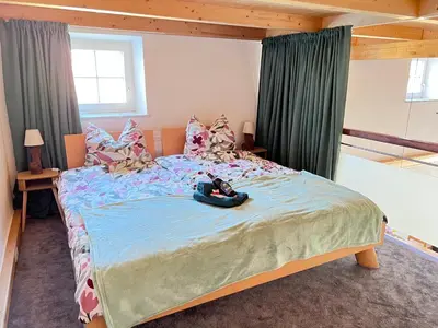 Ein Bett oder Betten in einem Zimmer der Unterkunft Via Kohlstatt