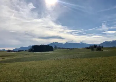 Naturlandschaft in der Nähe der Ferienwohnung