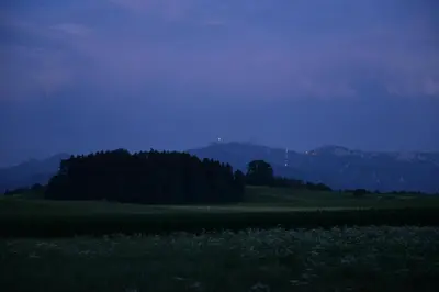 Naturlandschaft in der Nähe der Ferienwohnung
