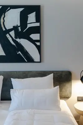 Ein Bett oder Betten in einem Zimmer der Unterkunft Conlon House Lower East Side