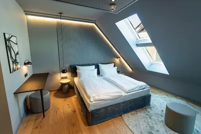 Ein Bett oder Betten in einem Zimmer der Unterkunft Conlon House Lower East Side