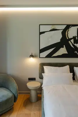 Ein Bett oder Betten in einem Zimmer der Unterkunft Conlon House Lower East Side