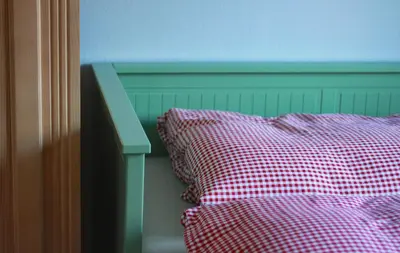 Ein Bett oder Betten in einem Zimmer der Unterkunft AlexaFerien