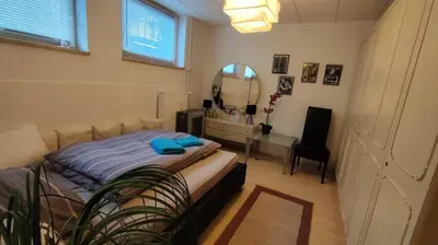 Ein Bett oder Betten in einem Zimmer der Unterkunft Lamonte