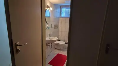 Ein Badezimmer in der Unterkunft Lamonte