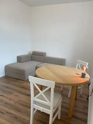Ein Sitzbereich in der Unterkunft Living 7 Apartments