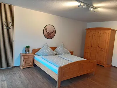 Ein Bett oder Betten in einem Zimmer der Unterkunft Bauernhof Landsamer