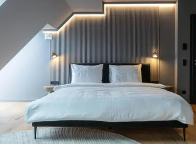 Ein Bett oder Betten in einem Zimmer der Unterkunft Conlon House Central