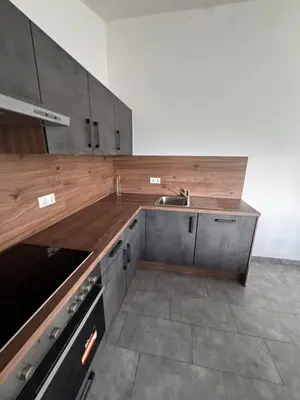 Küche/Küchenzeile in der Unterkunft Bade Apartments Steinhöring