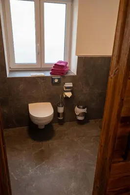 Ein Badezimmer in der Unterkunft Gasthaus Hansch